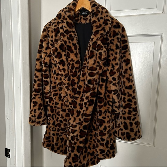 Leopard Print Coat - Picture 1 of 3